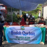 Rabithah Melayu Banjar Sembelih Hewan Qurban Bantuan Kapolri