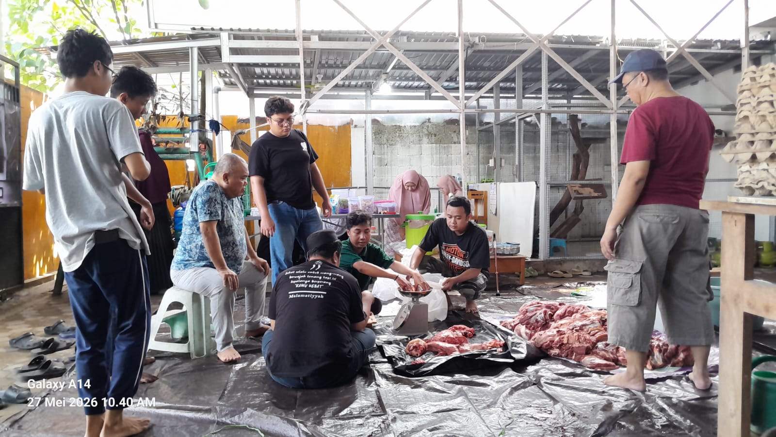 Wujud Syukur, Keluarga Besar Bani H. Taberani-Hj. Rusdiana Berqurban di Banjarmasin