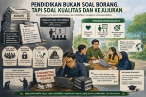 Kebohongan Itu Dimulai dari Sistem Pendidikan