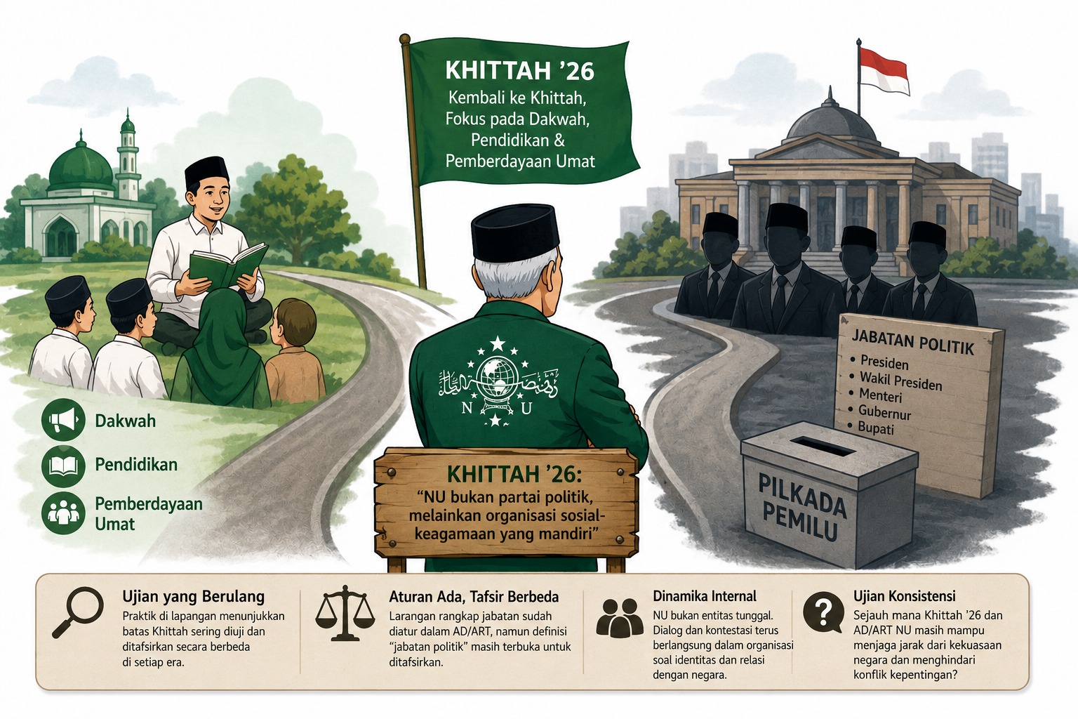 Ujian Independensi Politik NU